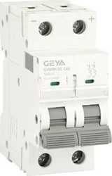 Авт. выкл. GYM9HDC-2P-40C, 2P, 40A, хар-ка C, 6kA, 250VDC, 2M