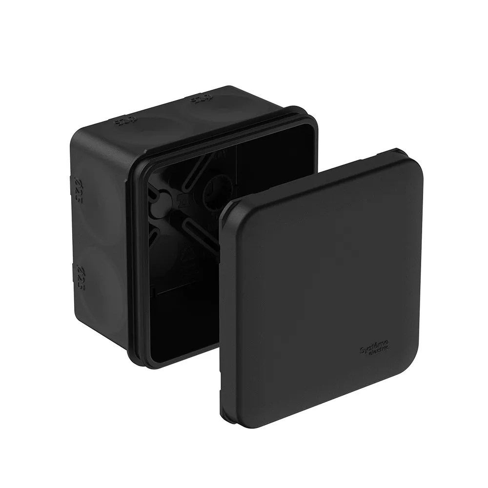 IMT352961 MultiBox Коробка распределительная IP66 70х70х42 Черная DIY (со стикером)