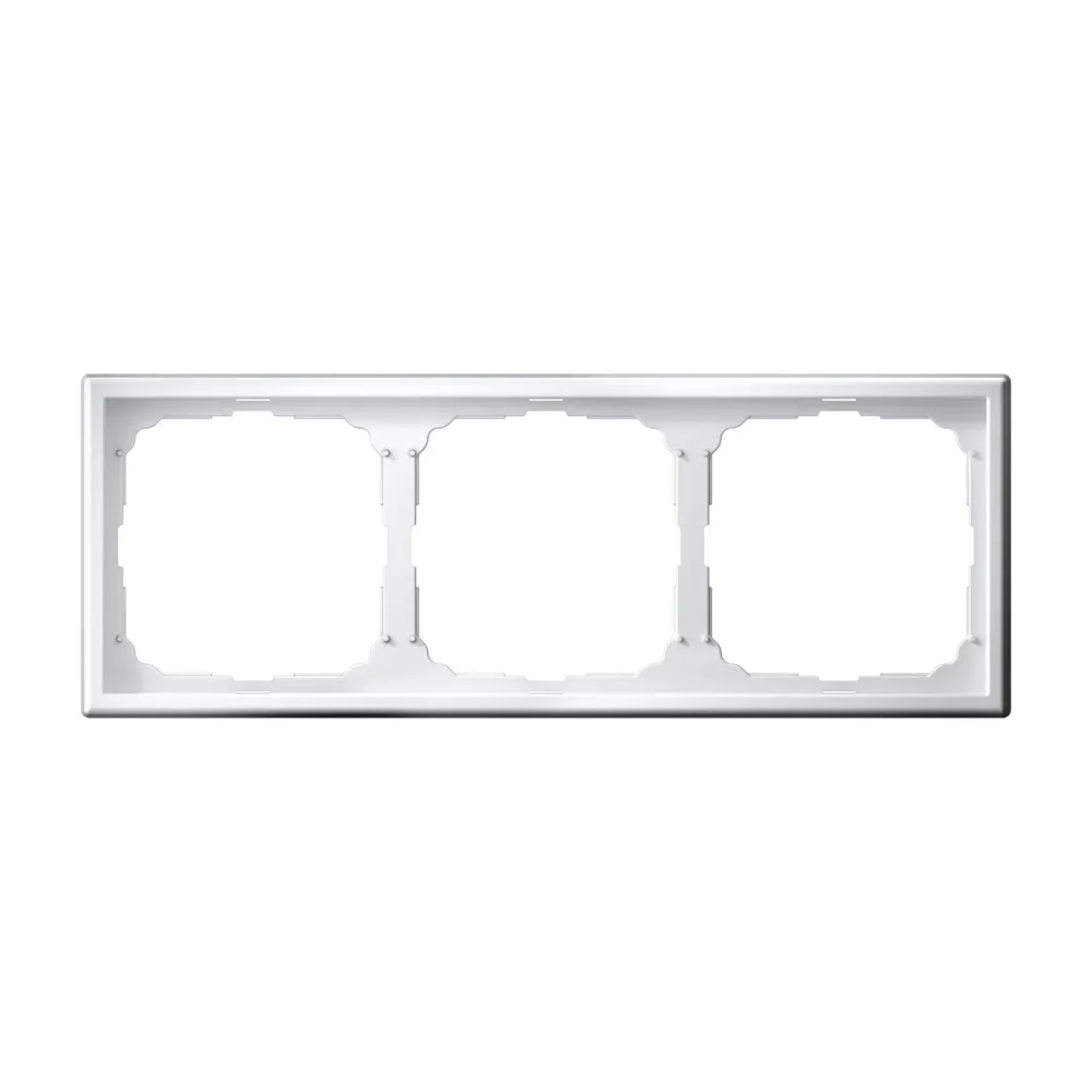 Рамка 3-местная марки «Systeme Electric». Серия «Art Gallery». Цвет: Лотос