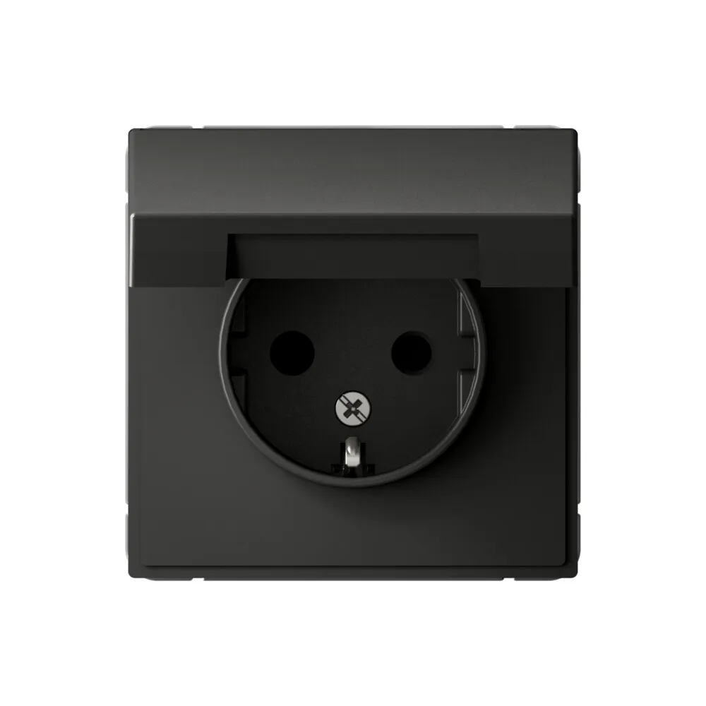 Розетка с крышкой