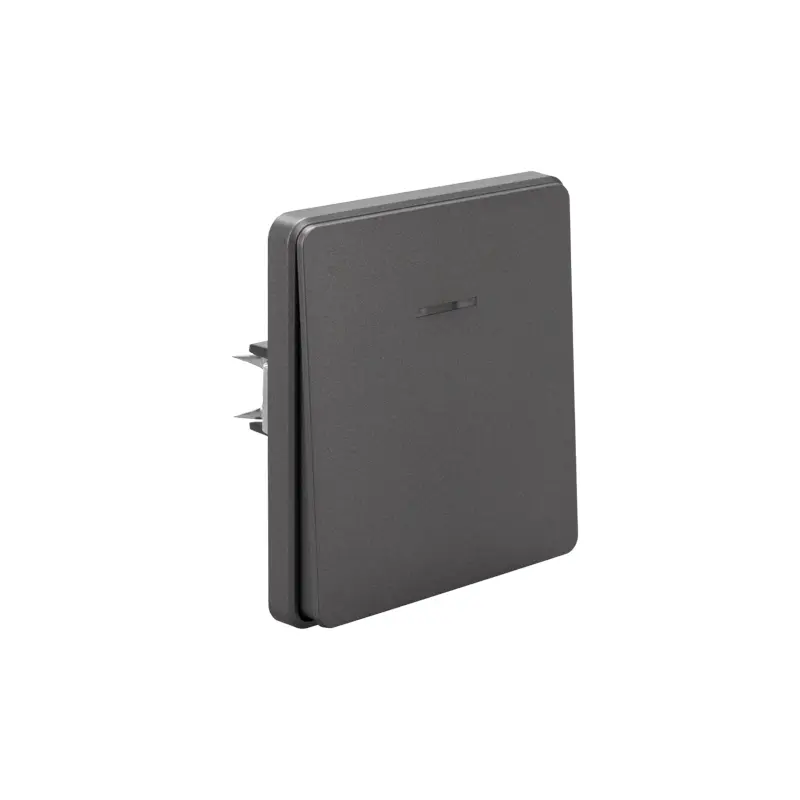 Выключатель 1-клавишный проходной с подсветкой