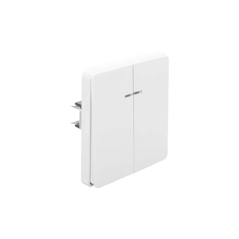 Выключатель 2-клавишный с подсветкой