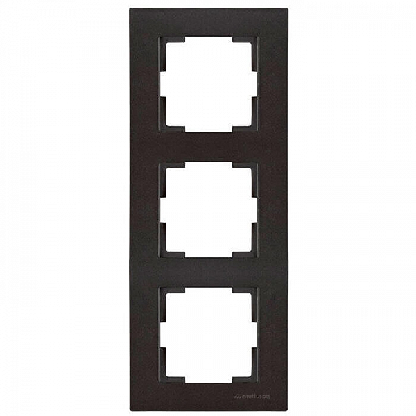 Рамка 3-местная вертикальная