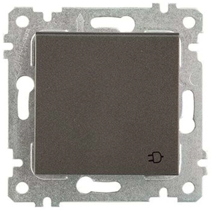 Розетка с крышкой