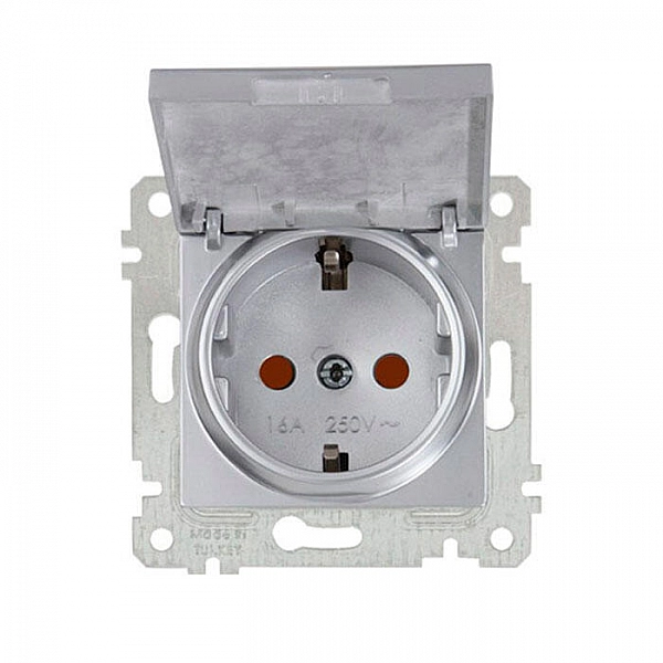 Розетка с крышкой