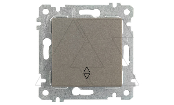 Выключатель 1-клавишный проходной