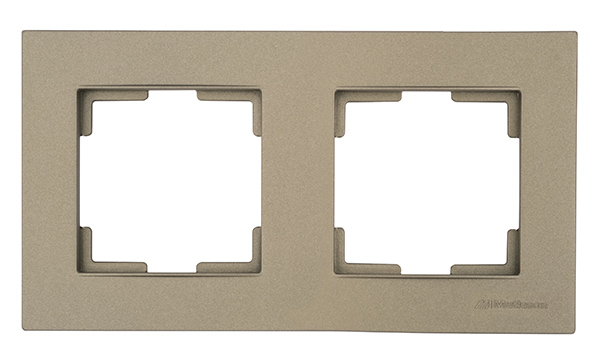 Рамка 2-местная горизонтальная