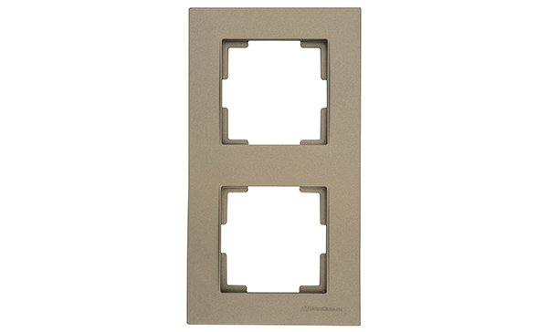Рамка 2-местная вертикальная