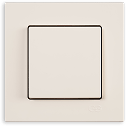 Выключатель 1-клавишный (без рамки)