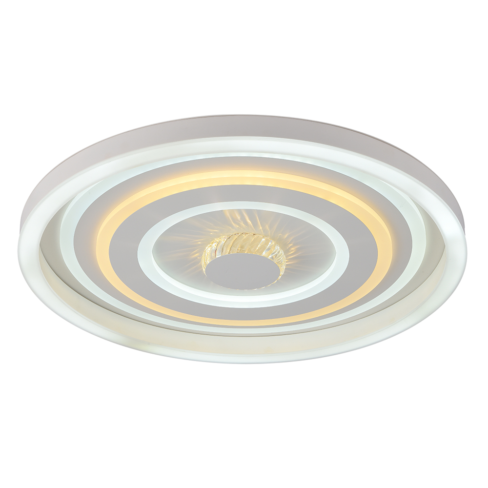 Светодиодная люстра 18032 WHT марки «Profit Light». Серия «LED». Цвет: Белый Светодиодная люстра 18032 WHT