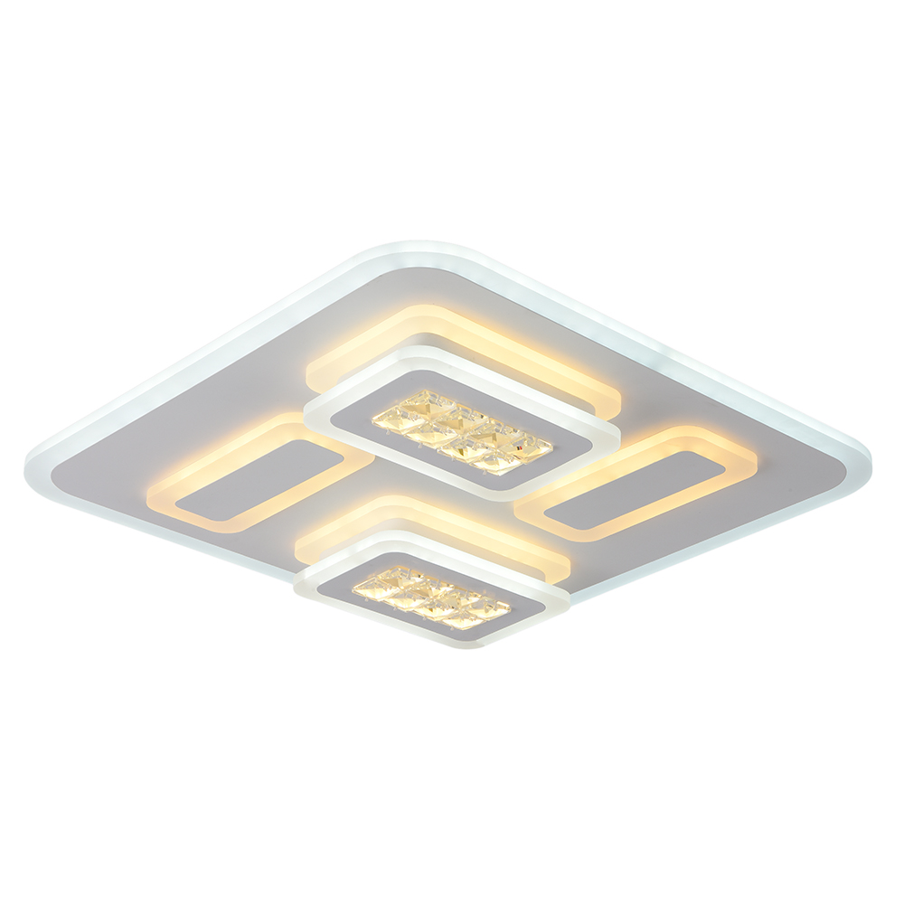 Светодиодная люстра 18037 WHT марки «Profit Light». Серия «LED». Цвет: Белый Светодиодная люстра 18037 WHT
