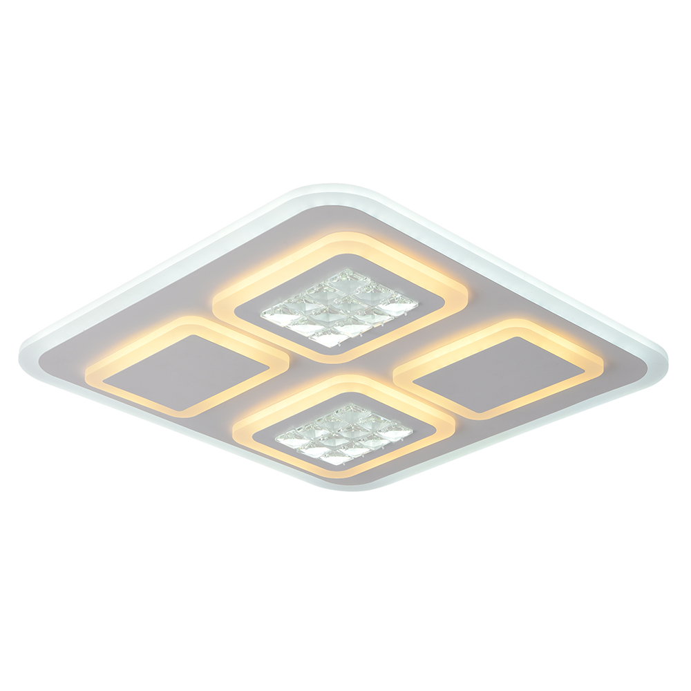 Светодиодная люстра 18038 WHT марки «Profit Light». Серия «LED». Цвет: Белый Светодиодная люстра 18038 WHT